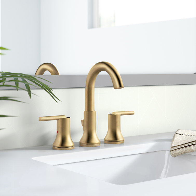 Delta Trinsic Bathroom Faucet Champagne Bronze Rispa